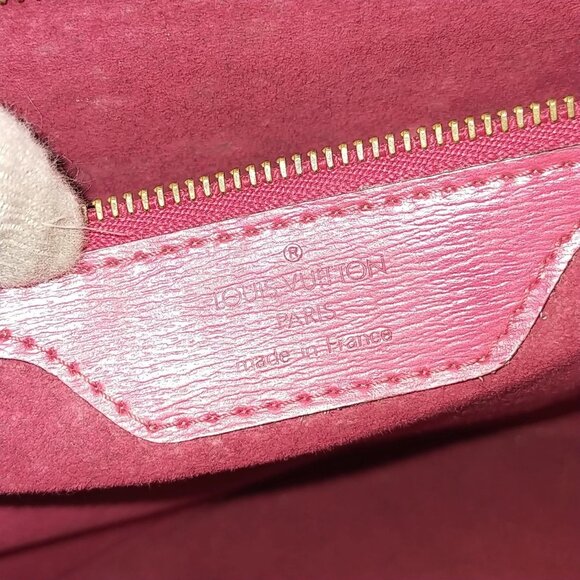 (L4) Louis Vuitton Shoulder Bag Red Epi Leather - Picture 7 of 9